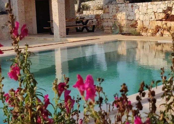 빌라 Trullo La Perla Di Pietra 알베르벨로